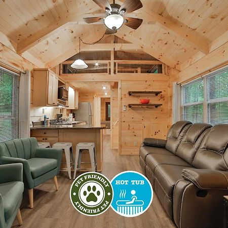 Stefan Cabin Nature-Nested Tiny Home Hot Tub Chattanooga Dış mekan fotoğraf