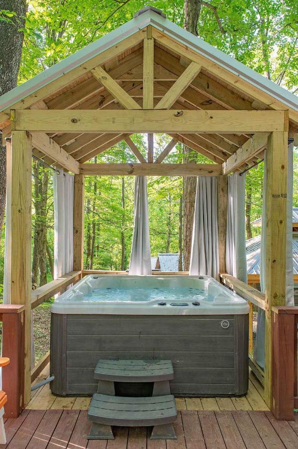 Stefan Cabin Nature-Nested Tiny Home Hot Tub Chattanooga Dış mekan fotoğraf