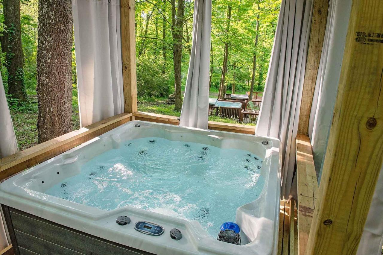 Stefan Cabin Nature-Nested Tiny Home Hot Tub Chattanooga Dış mekan fotoğraf